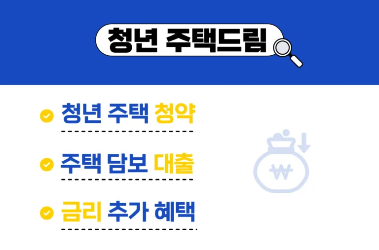 청년 청약 통장 주택드림