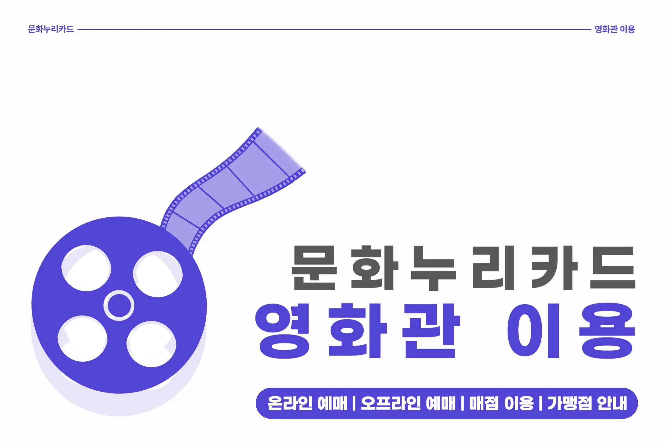 문화누리카드 영화관 이용 결제방법 매점이용 할인 혜택 알아보기